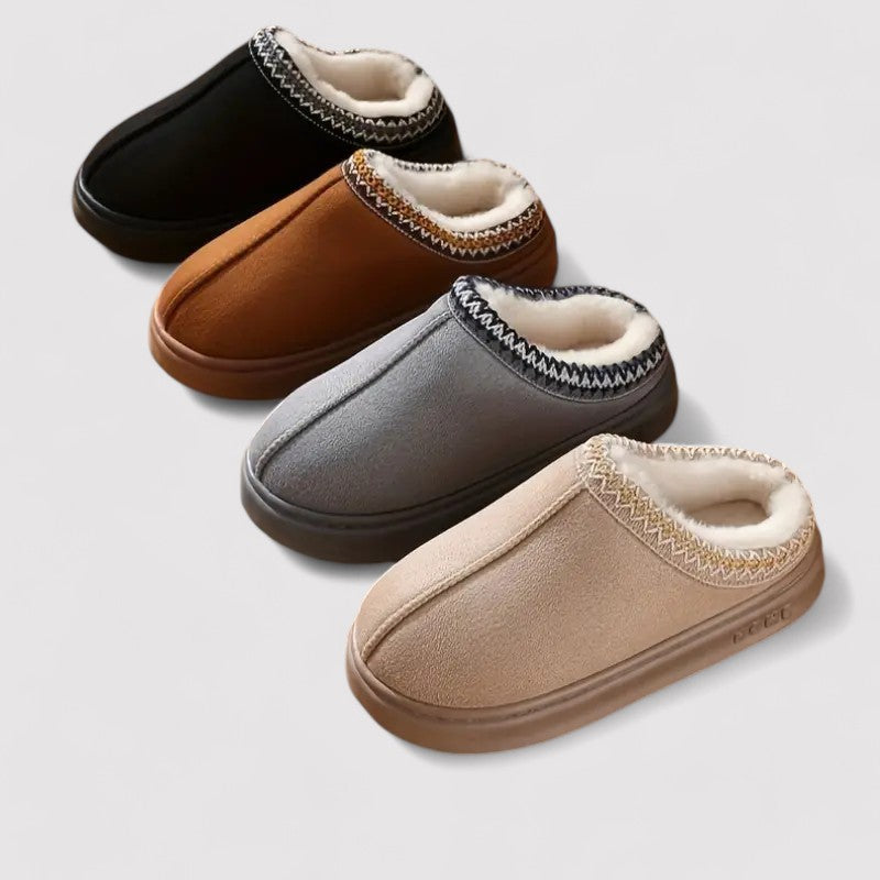 Luxe pantoffels elegant gepresenteerd, een perfect cadeau idee voor ontspanning en welzijn.