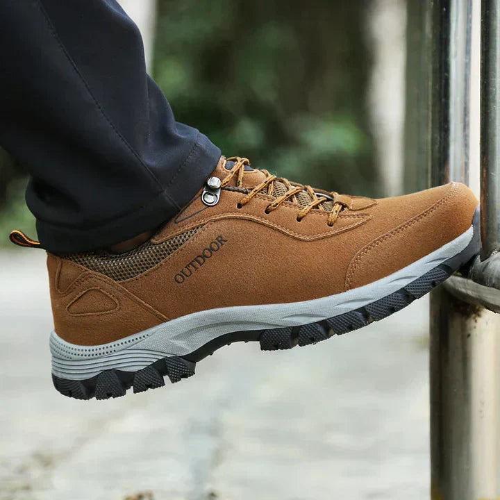 Comfortabele orthopedische heren wandelschoenen Mees. Ideaal voor lange wandelingen met optimale steun.