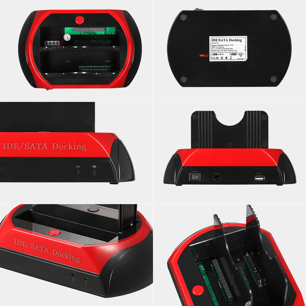 DataLift Universeel HDD/SSD docking station voor snelle data-overdracht en backup.