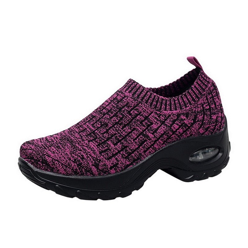 Moderne Emmie sneakers voor dames, ademend en orthopedisch voor langdurig comfort en ondersteuning.
