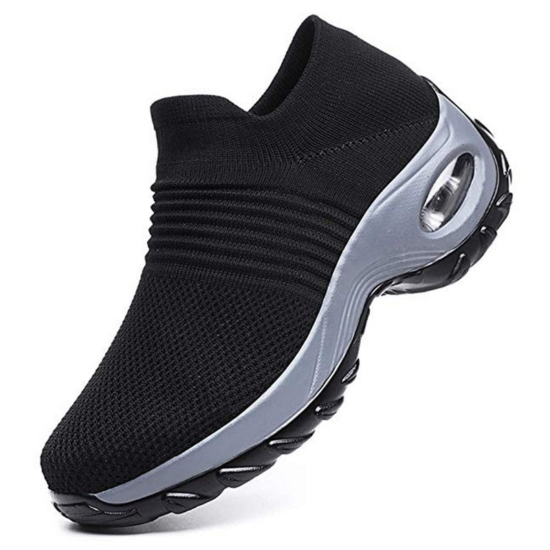 Dames Emmie sportsneakers: lichtgewicht, ademend en met een ondersteunende orthopedische zool.