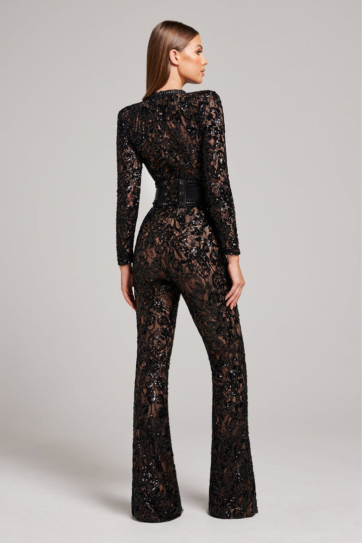 Stijlvolle damesjumpsuit in een moderne snit, perfect voor een avondje uit.