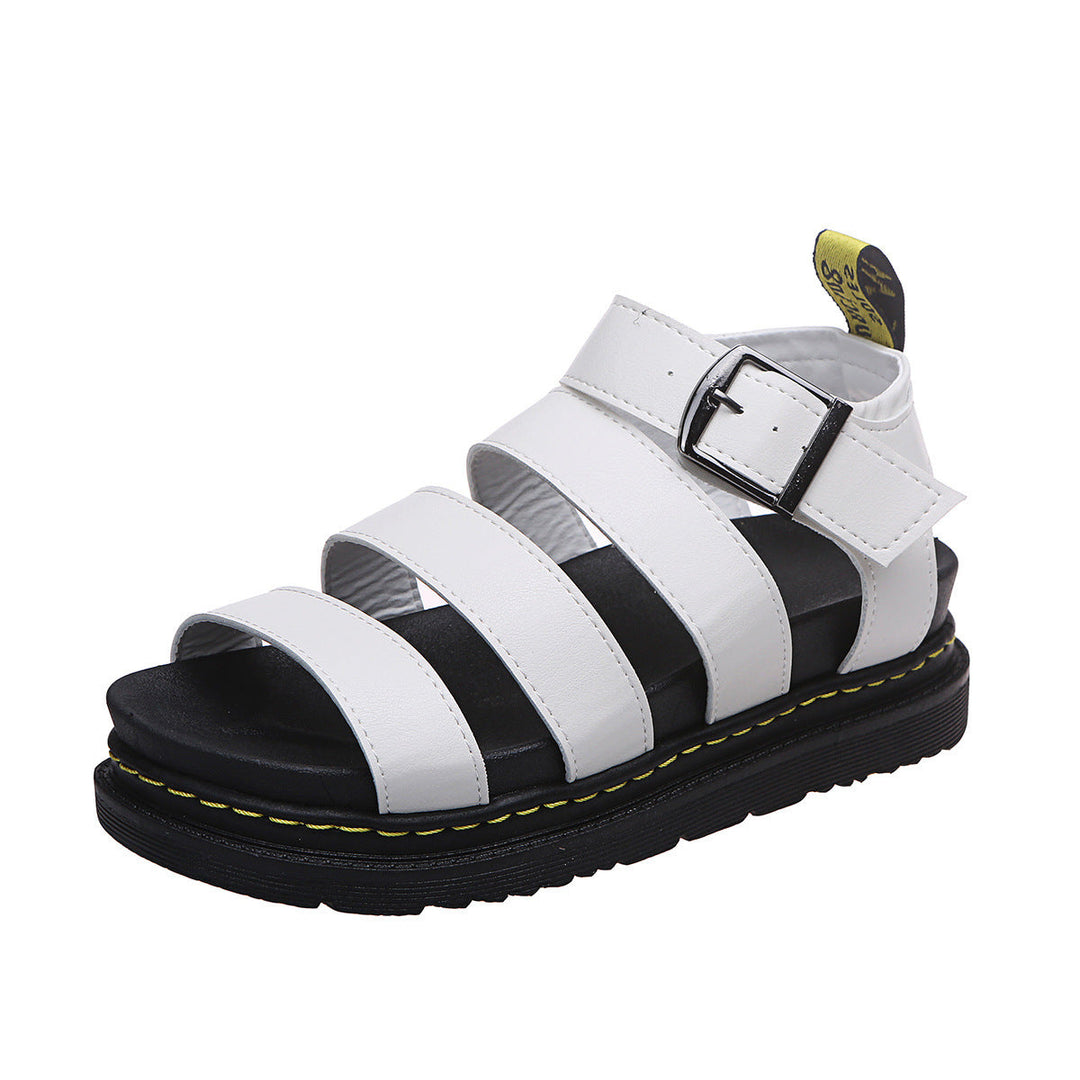 Dames orthopedische sandalen met comfortabel plateau en gladiatorstijl, ideaal voor zomerse dagen.