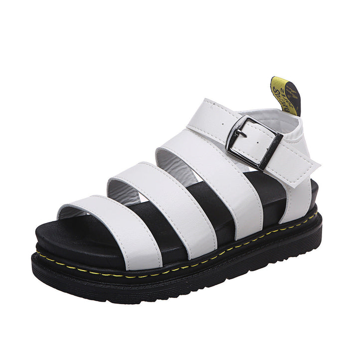 Dames orthopedische sandalen met comfortabel plateau en gladiatorstijl, ideaal voor zomerse dagen.