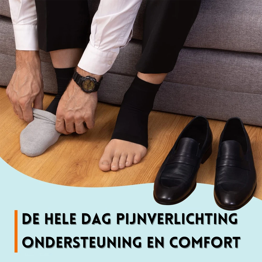 Gezondheid compressiekousen, effectief tegen zwelling en pijn, verbeteren bloedsomloop voor actieve levensstijl.