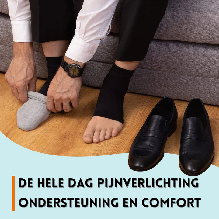 Gezondheid compressiekousen, effectief tegen zwelling en pijn, verbeteren bloedsomloop voor actieve levensstijl.