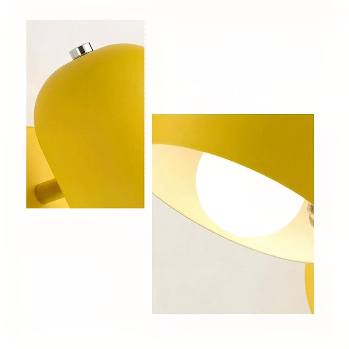 Modern design wandlamp NordicGlow met Scandinavische stijl. Metaal en kleurrijk, ideaal voor sfeerverlichting.