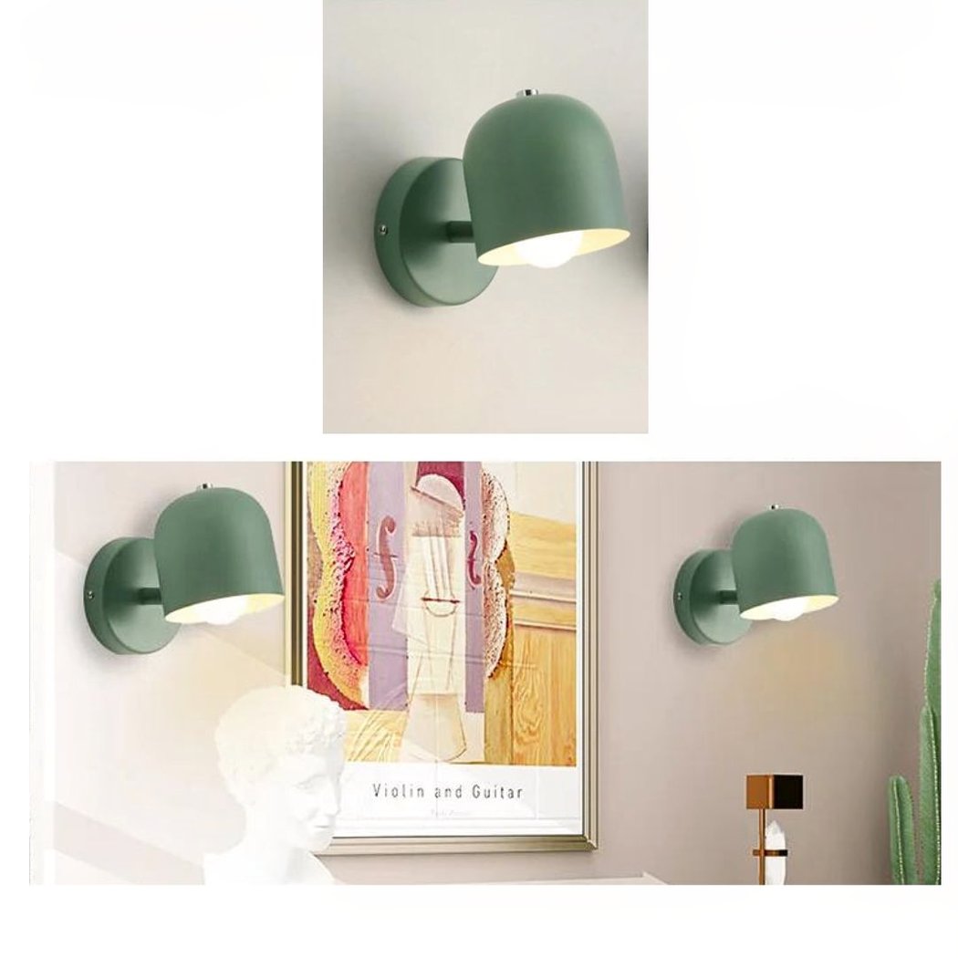 Design wandlamp NordicGlow: een kleurrijk, modern en Scandinavisch accent van metaal voor sfeervolle interieurs.