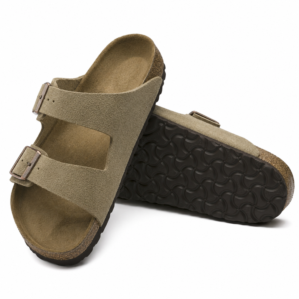 Comfortabele taupe casual dames sandalen, ideaal voor zomerse dagen en dagelijks comfort.