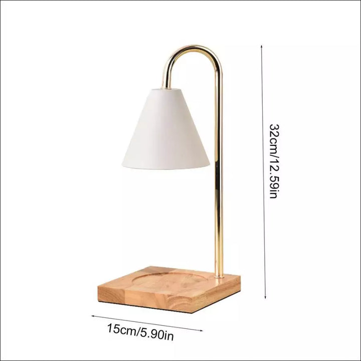 Sophia kaarsverwarmer als modern woonaccessoire: vlamloos, dimbaar, met timer. Veilig en decoratief.