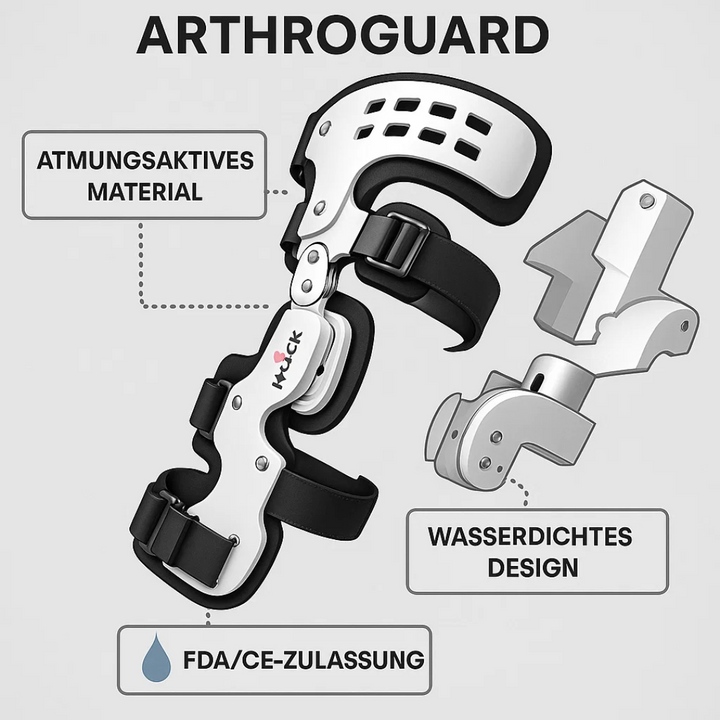 Kniebrace speciaal ontworpen voor artrosepatiënten, verbetert de mobiliteit effectief.