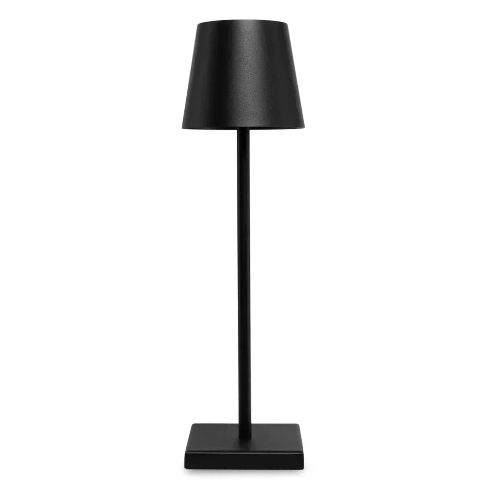 Stijlvolle LumiAura LED designlamp, een decoratieve draadloze tafellamp voor modern interieur en exterieur.