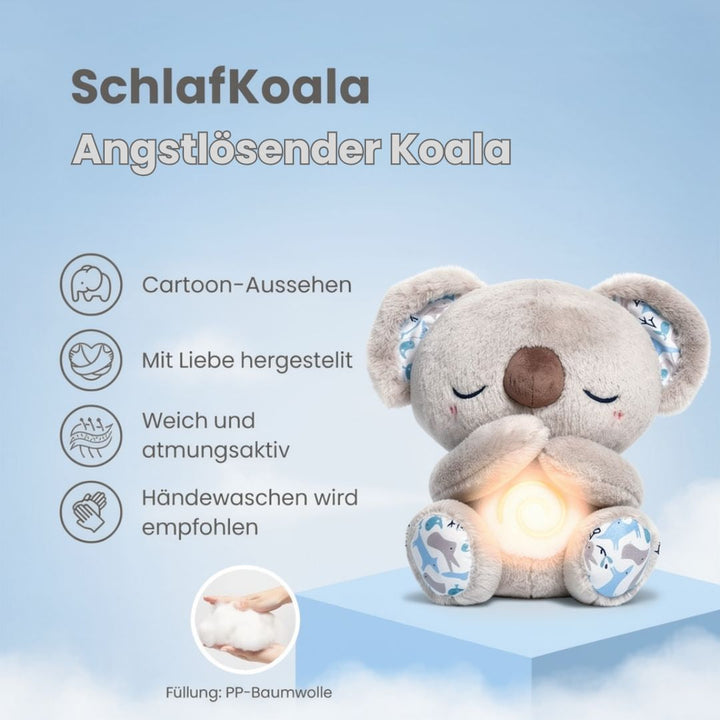 Zachte ademende pluche koala, een comfortabel knuffeldier voor diepe slaap en dagelijkse ontspanning.