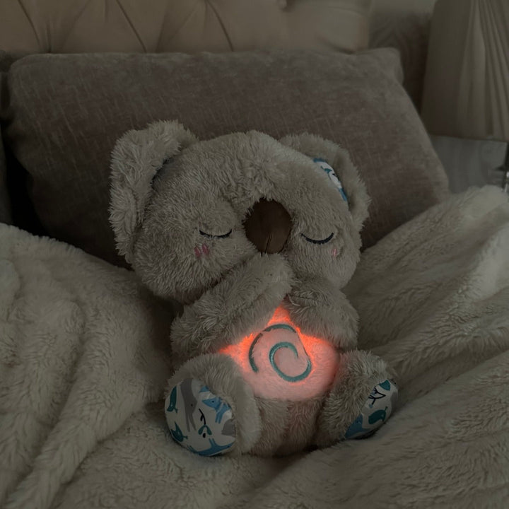 Perfect geschenk: ademend pluche koala knuffel voor comfort en ontspanning; helpt bij beter slapen.