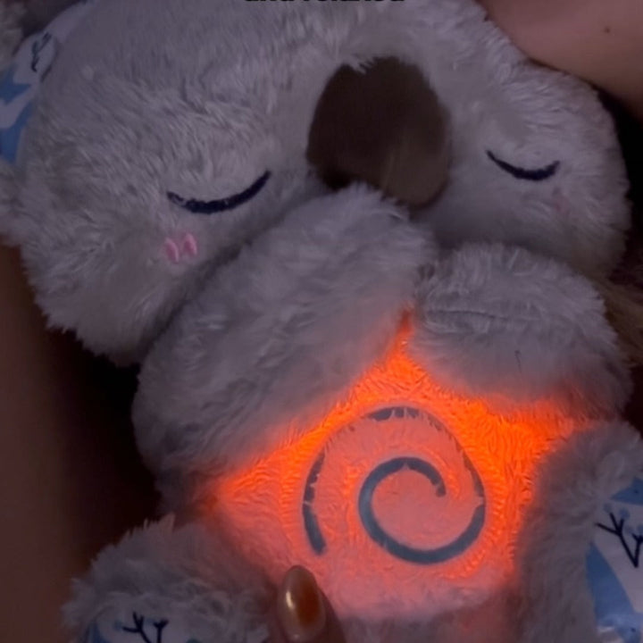 Comfortabel en ademend koala knuffeldier van pluche, ontworpen voor ontspanning en een betere slaapkwaliteit.