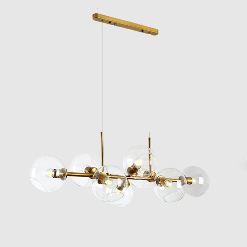 Sfeervolle LED hanglamp; strakke minimalistische verlichting voor moderne eettafels.