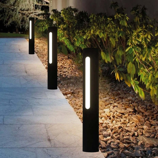 Moderne LED Buitenwandlamp - Metaal & Acryl