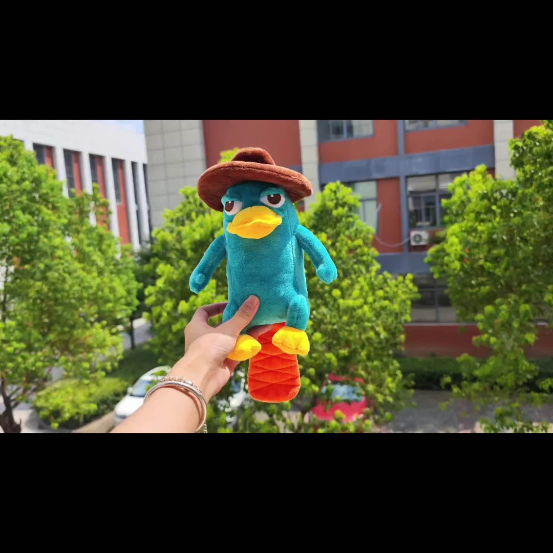 Superzachte pluche Perry het Vogelbekdier knuffel; perfect vrolijk cadeau of decoratie voor iedereen.