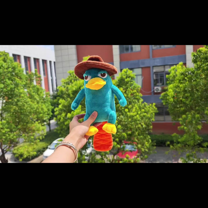 Superzachte pluche Perry het Vogelbekdier knuffel; perfect vrolijk cadeau of decoratie voor iedereen.