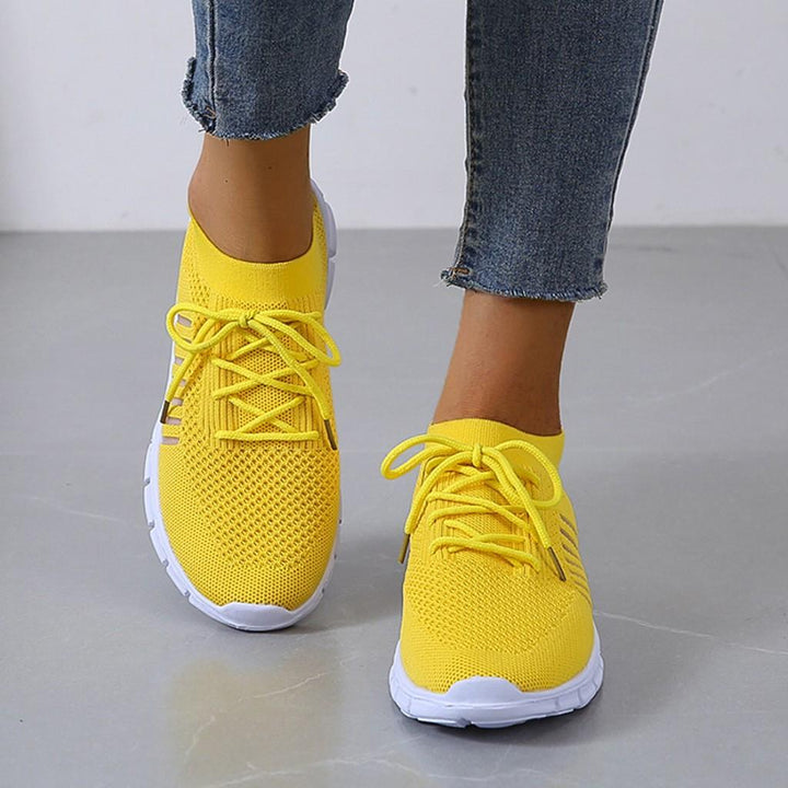 Gemakkelijke dames instapschoenen, ademend en orthopedisch, ideaal voor zomerse dagen en comfort.