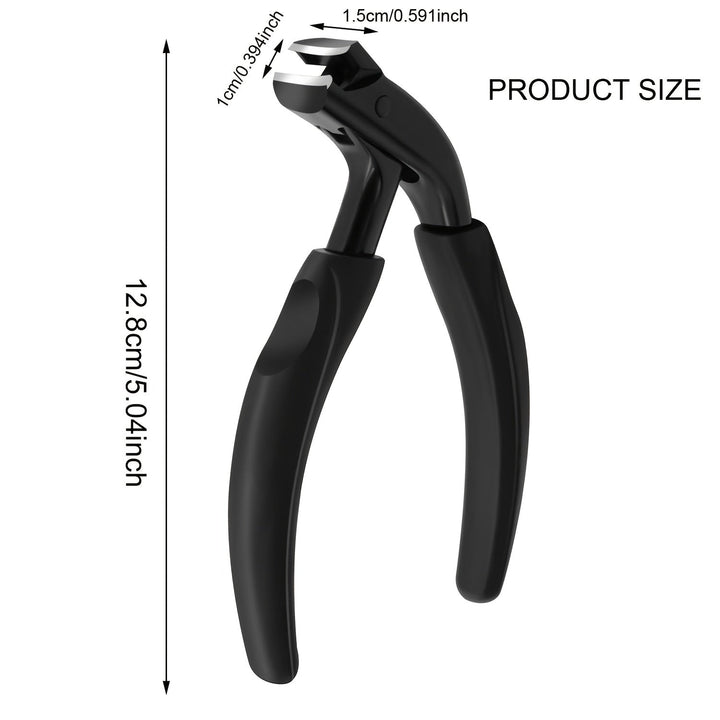 Professionele pedicure teennagelknipper; RVS gereedschap voor een comfortabele en effectieve nagelverzorging.