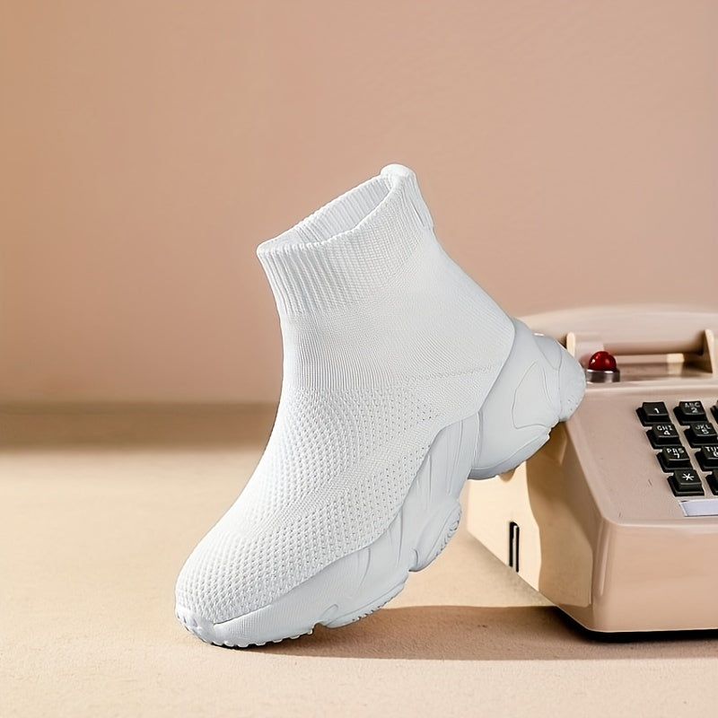 Gemakkelijke instap kinder sokschoenen, ademend en comfortabel voor jongens en meisjes.