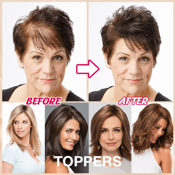 Dames haarstukje Zuri, clip-in, ideaal voor meer volume bij kort haar.