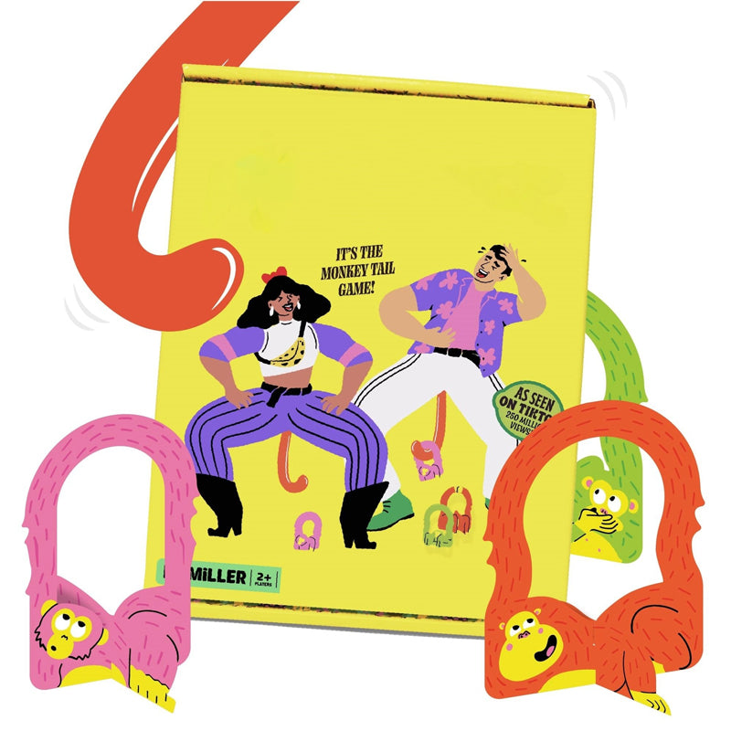 Jong en oud spelen samen het hilarische Swingo gezelschapsspel, genietend van actief familieplezier binnen of buiten.