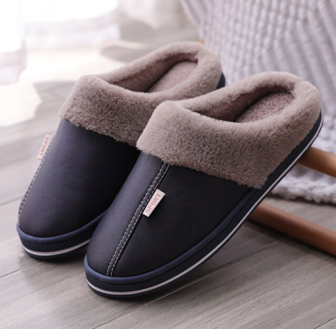 Zachte, warme unisex pantoffels met pluche voering voor optimaal voet comfort. Perfect voor winter.