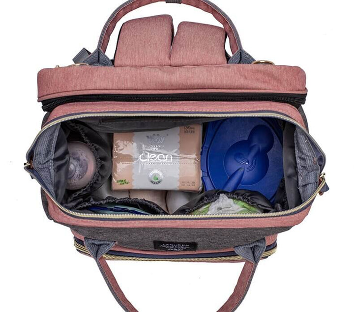 Unisex luiertas die verandert in een praktisch babybed, perfect voor overal en altijd met je baby.