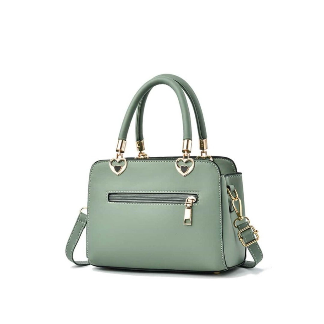 Dames Flora crossbody schoudertas met fijn en elegant geborduurd patroon. Een stijlvolle handtas.