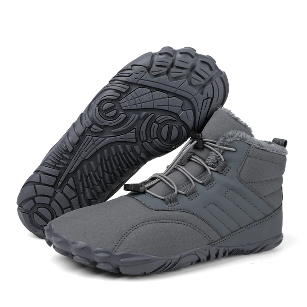 Comfortabele, warme FrostFlex sneeuwlaarzen met antislipzool, ontworpen voor dames in de winter.