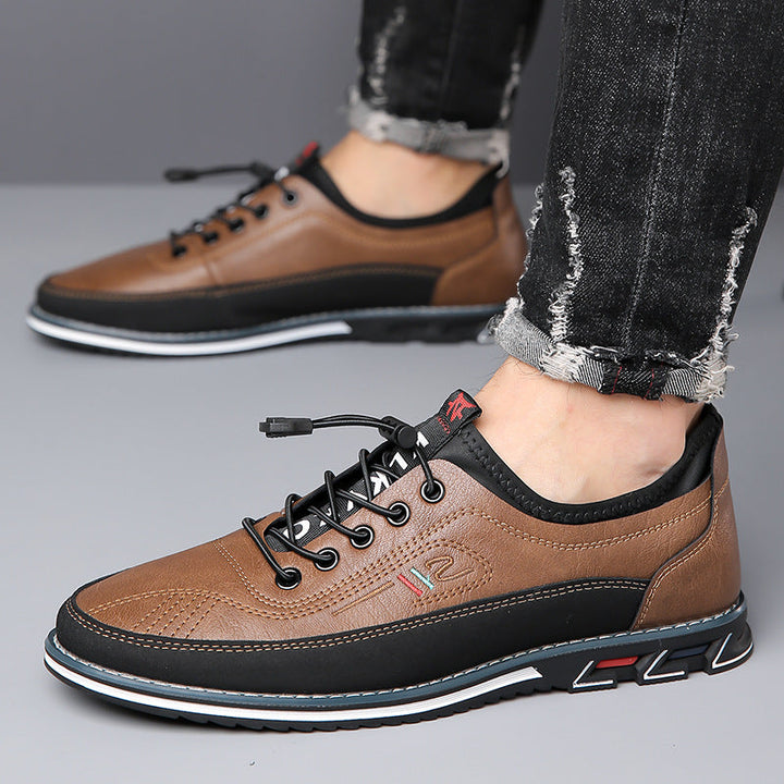 Tijdloze bruine Oxford herenschoenen, geschikt voor zowel kantoor als feestelijke gelegenheden.