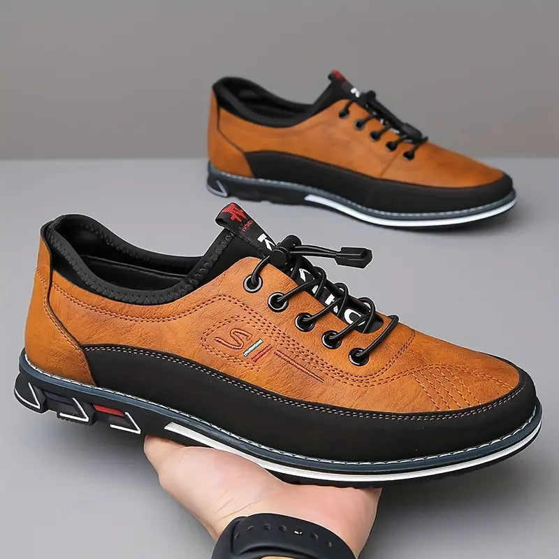 Comfortabele grijze Oxford schoenen voor heren, veelzijdig voor zowel casual als nette outfits.