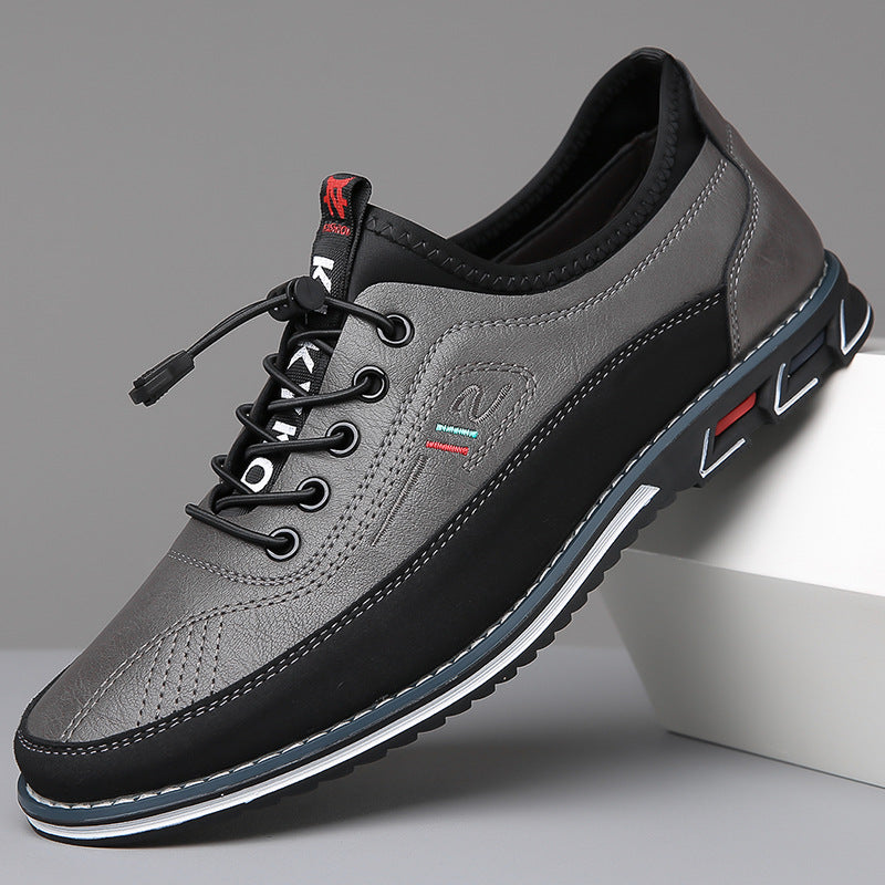 Zwarte leren Oxford schoenen, de perfecte keuze voor een scherpe, zakelijke look.