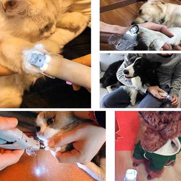 Maak nagelverzorging gemakkelijk met deze innovatieve LED nagelknipper. Minder stress voor u en uw huisdier.