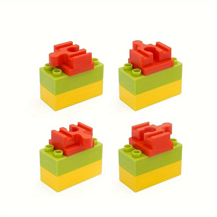 Ontwerp je eigen treinbaan met deze kleurrijke verstelbare spooradapters voor modelbouw.