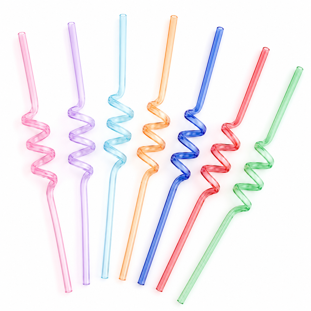 Vrolijke Stitch rietjes (16x) brengen kleur en plezier op elk kinderfeestje of verjaardagsfeest. Herbruikbaar!