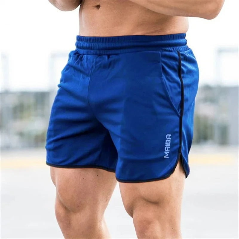 Stijlvolle slim fit heren zwembroek met elastische tailleband, ideaal voor strand en zwemmen in de zomer.