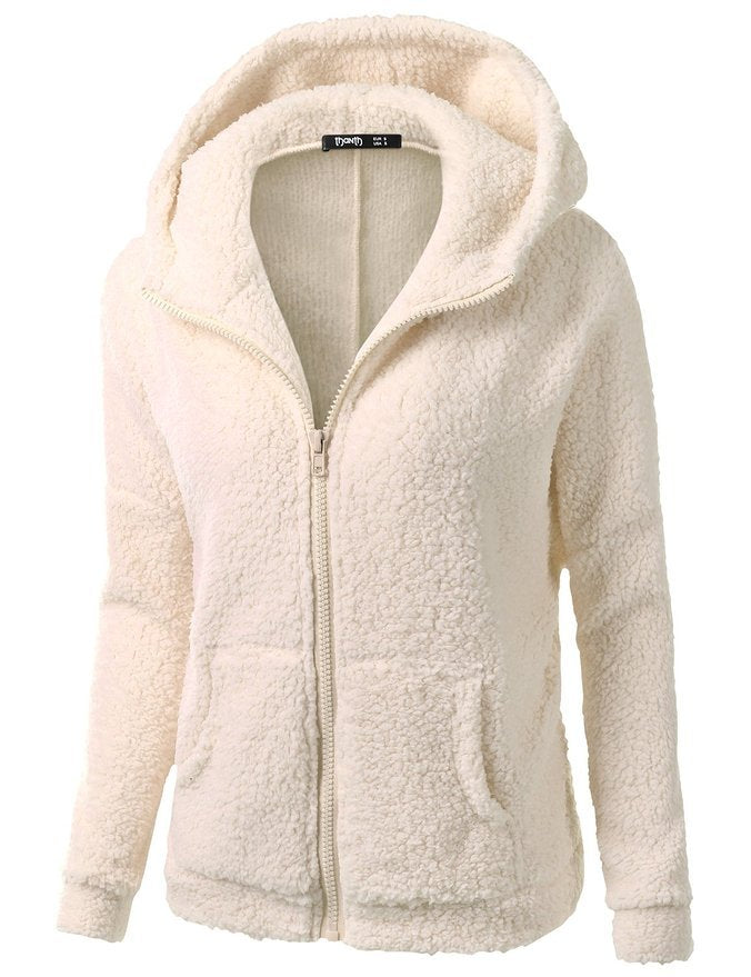 Effen dames vest van fleece, met praktische rits, zacht aanvoelend.