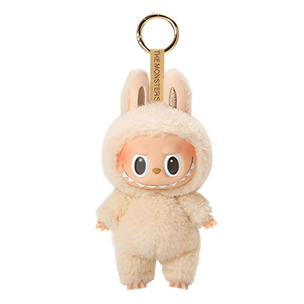 Pluche monstertje sleutelhanger, vrolijk en zacht, een trendy accessoire voor je sleutels.