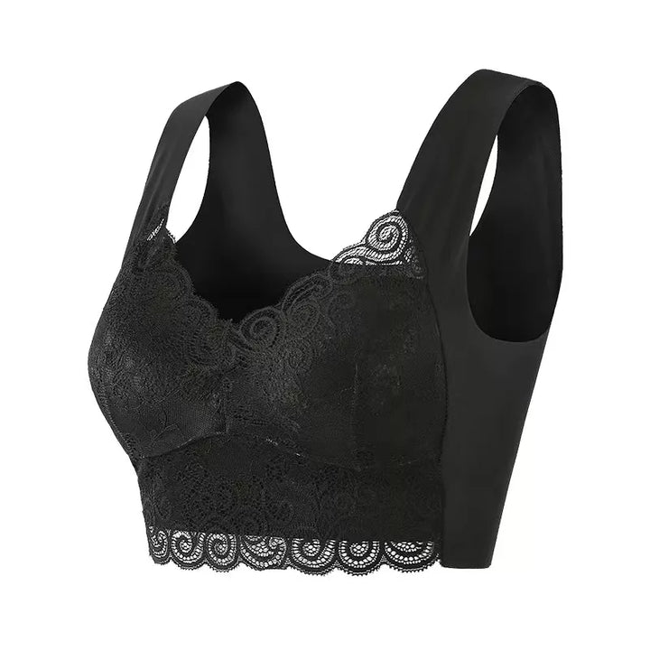 Dames plus size anti-verzakking BH, naadloos en beugelvrij voor ultiem comfort en een flatterend voller figuur.