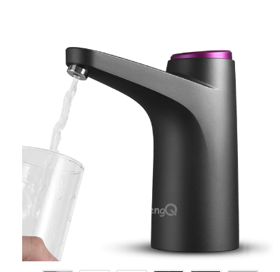 Automatische waterdispenser voor eenvoudig en hygiënisch water tappen. Draagbaar en usb oplaadbaar.