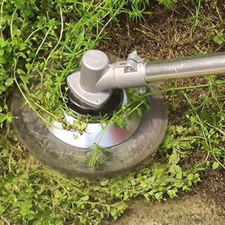Trimmerkop onkruidborstel, duurzaam koolstofstaal voor gazononderhoud en effectieve onkruidverwijdering.