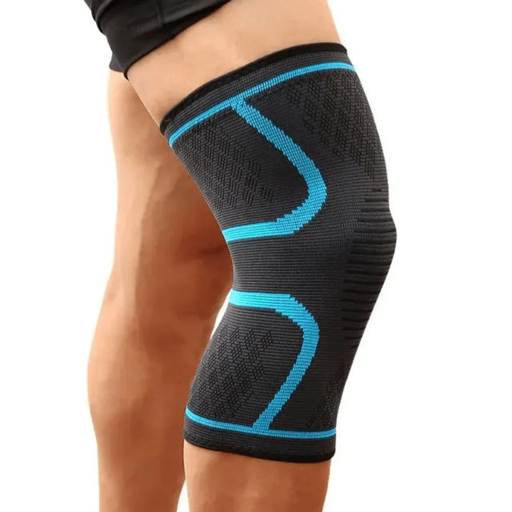 Orthopedische kniebandage FlexiKnee Pro, ideaal voor knieondersteuning bij fitness.