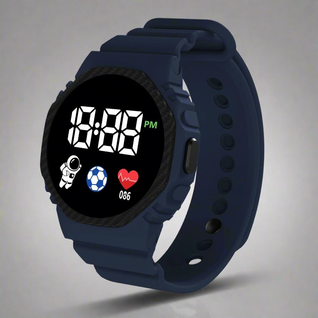 Waterdicht AdventureTime kinderhorloge, robuust en duurzaam voor dagelijks gebruik en avonturen.