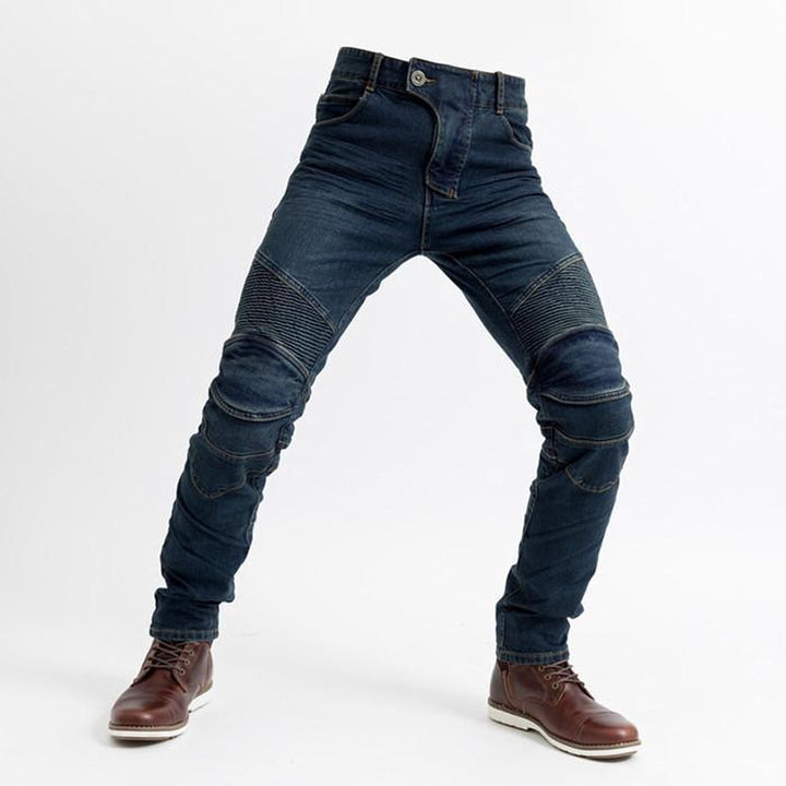 Complete IronGuard denim motorbroek; een veilige, comfortabele en duurzame keuze voor elke motorrijder.