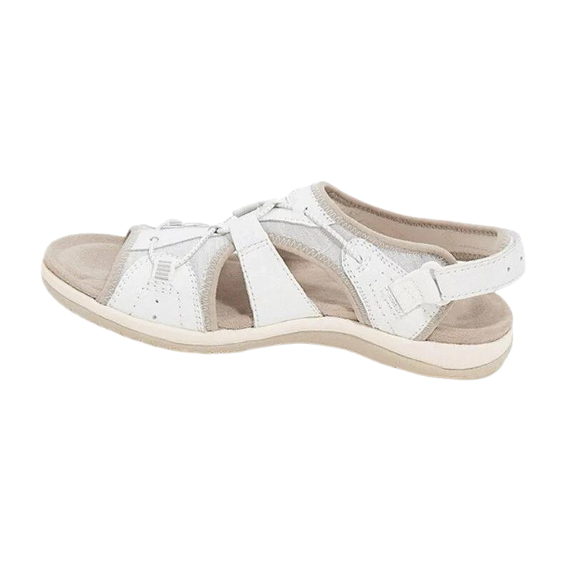 "Blauwe Ursula orthopedische sandalen, stijlvol en comfortabel, bieden ultieme voetondersteuning en zijn ideaal voor dagelijk