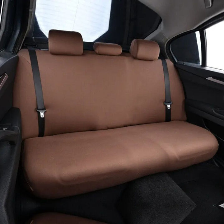 Comfortabele en veilige hondendeken voor de auto achterbank; ideaal voor lange ritten met huisdieren.
