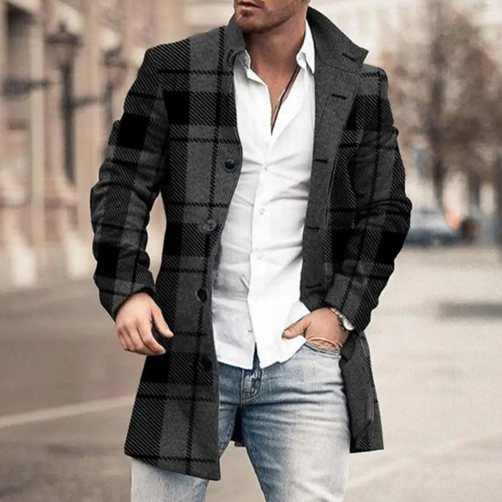 Stijlvolle herenjas Brett, veelzijdig voor elk seizoen. Ideaal als casual of smart casual bovenkleding.